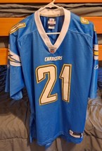San Diego CHARGERS LT Tomlinson #21 Reebok Stitched NFL Players Jersey S... - £37.75 GBP