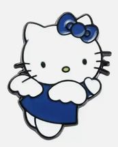 Hello Kitty Style 1” Enamel Pin - Lapel Pin Cat Anime Kawaii Cartoon Cut... - $6.00