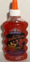 Elmer&#39;s Classic Glitter Glue 6 Oz- Red Great For Slime - $14.90