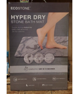 Ecostone Diatomite Non-Slip Hyper Dry Absorbent Natural Bathroom Bathmat... - £38.93 GBP