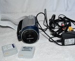 Samsung SC-MX20B Camcorder W/2 BatteryS &amp; Plug And 16gb Card Tested Work... - $71.61