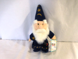 Disney Sword in the Stone Merlin the Wizard 10&quot; Bean Bag Plush Club Disn... - $11.88