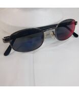 Vintage Revo sunglasses black Gunmetal RE 1112 RE1112 46-00-135 Italy 08... - $240.00