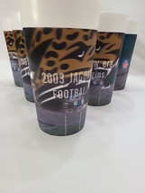 Vtg 2003 NFL Jacksonville Jaguars Holographic Drinking Cups Original Logo 6 Set - £19.37 GBP