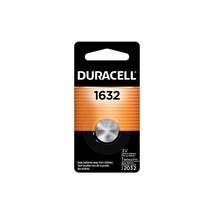 Duracell 1632 3V Lithium Battery, 1 Count Pack, Lithium Coin Battery for Medical - £4.97 GBP+