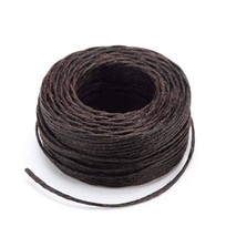 Tandy Leather | Waxed Linen Thread 25 yds. (22.9 m) #11207-03 | Color Brown - £14.31 GBP
