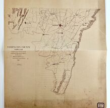 Map Maryland  McClellan Civil War Reproduction 12 x 10&quot; Military History... - $28.01 CAD