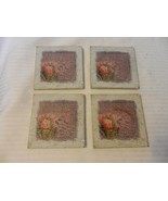 Set of 4 Ambiance Sandstone Drink Coasters A Mother&#39;s Love is a Garden o... - $45.00