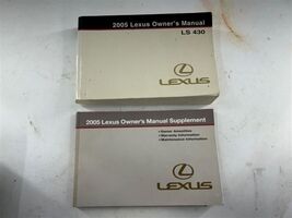 LS430     2005 Owners Manual 1044678461Owner&#39;s Manual as Pictured - $33.65