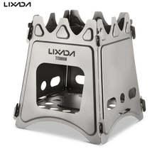 Lixada Titanium &amp; Stainless Steel Wood Combustion Stoves - Ultralight UL... - $22.08+