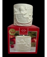 Lenox Holiday Candle Holder SANTA&#39;S RADIANT LIGHT  Ornamental Votive Tea... - $24.55
