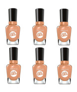 (6 Pack) NEW Sally Hansen, Miracle Gel, Nail Color, Tan-Acious ,0.50 Ounces - $75.00 CAD