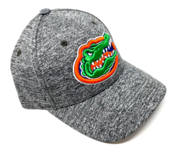 University Of Florida Uf Gators Logo Grey Curved Bill Adjustable Hat Cap Mens - £15.14 GBP