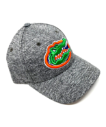 UNIVERSITY OF FLORIDA UF GATORS LOGO GREY CURVED BILL ADJUSTABLE HAT CAP... - £14.90 GBP