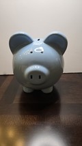 Child to Cherish Blue Big Ear Piggy Bank Large New - $13.58