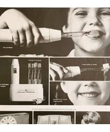 1964 General Electric Automatic Toothbrush Advertisement Dental Hygiene ... - $551.07 MXN
