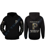 NEW POWERSTROKE CAMO HOODIE BLACK DIESEL POWER FORD TRUCK FRONT AND BACK - £25.85 GBP