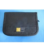 Case Logic Carrying Case Holds 6 Knives Padded Cloth W/Zipper 4" x 5" VGUC - $9.41