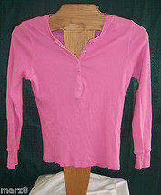 NWT Preview International Pink cotton long sleeve TShirt Misses Size Small - £11.76 GBP