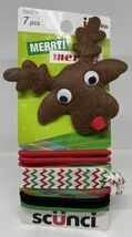 Scunci Reindeer Assortment Ties 7pcs (Red, Black &amp; Green) 53587-P - $6.92