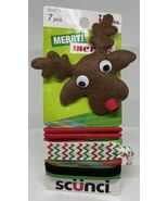 Scunci Reindeer Assortment Ties 7pcs (Red, Black &amp; Green) 53587-P - $6.92