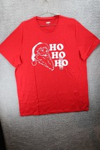 Old Navy Mens T Shirt Limited Red Christmas Santa &quot;Ho ho ho&quot; XL - $16.71