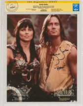 Kevin Sorbo SIGNED CGC SS Hercules The Legendary Journeys Publicity Photo w XENA - £153.06 GBP