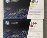 HP 654X 654A Toner Cartridge Set CF330X CF331A CF332A CF333A For M651 Se... - $749.95