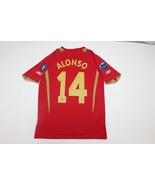 liverpool jersey 2005 2006 shirt  champions league alonso short sleeve - $85.00