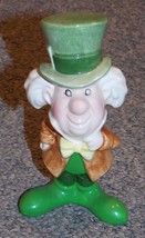 Disney Alice In Wonderland Mad Hatter 4 1/2 inch Porcelain Figurine - £35.19 GBP