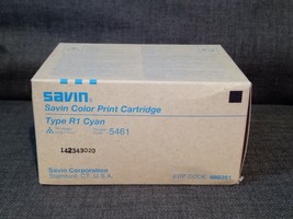 Savin Genuine Type R1 Laser Toner Print Cartridge 5461 Cyan EDP 888351 - $39.76