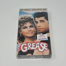 Grease Movie VHS 1990 John Travolta Olivia Newton John New Sealed - £8.69 GBP