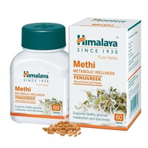 5 X Himalaya METHI, Fenugreek, Metabolic Wellness - 60 Tabs, FREE SHIP - $30.37