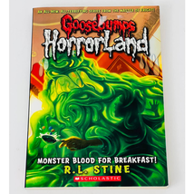 Goosebumps HorrorLand #3: Monster Blood for Breakfast! Paperback by R. L. Stine - £15.94 GBP