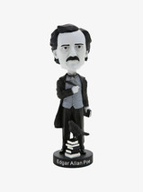 Royal Bobbles Edgar Allan Poe Exclusive Black and White Bobblehead - £55.15 GBP