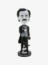 Royal Bobbles Edgar Allan Poe Exclusive Black and White Bobblehead - £52.34 GBP