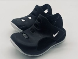 NEW Nike Sunray Protect 3 Sandals Black White DH9465-001 Toddlers Size 4C - $29.69