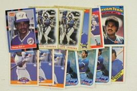 13PC Lot Baseball Cards Mixed Set all GEORGE BELL Toronto Blue Jays Topp... - £9.06 GBP