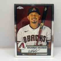 2021 Topps Chrome Platinum Anniversary Eduardo Escobar Base #229 Diamondbacks - £1.54 GBP