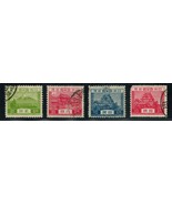 Japan Sc# 194-197 used complete Fiji, Yomei, Nagoya Wmk 141 (1926-1937) ... - £3.14 GBP