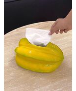 ceramic tissue box cover Modern Tropical Decor - $45.95