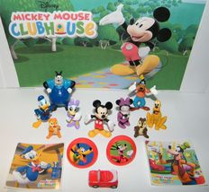 Disney Mickey Mouse Clubhouse Party Favors Set of 14 w/ Figures, Rings, ... - $15.95
