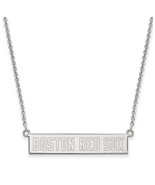 SS  Boston Red Sox Small Bar Necklace - $133.85 CAD