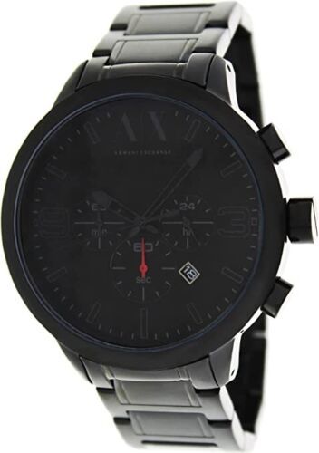 Primary image for Armani Exchange AX1277 Chronograph Black Stainless Steel Watch