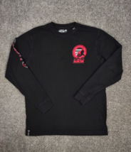 LRG Shirt Adult XL Lifted Research Group Black Long Sleeve Cotton Track ... - $13.99