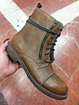 Men&#39;s Bed Stu Lace Up Brown Cognac Boots 100% Genuine Leather  - $240.00