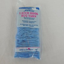 J&amp;P Coats Pre-Cut 100% Acrylic Latch Hook Rug Yarn 320 Pieces Lt. Periwinkle 827 - £2.34 GBP