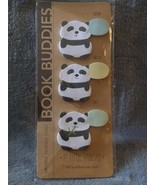 Book Buddies Writable Adhesive Flags Playful Pandas  105 Per Pack *NWT - $11.88