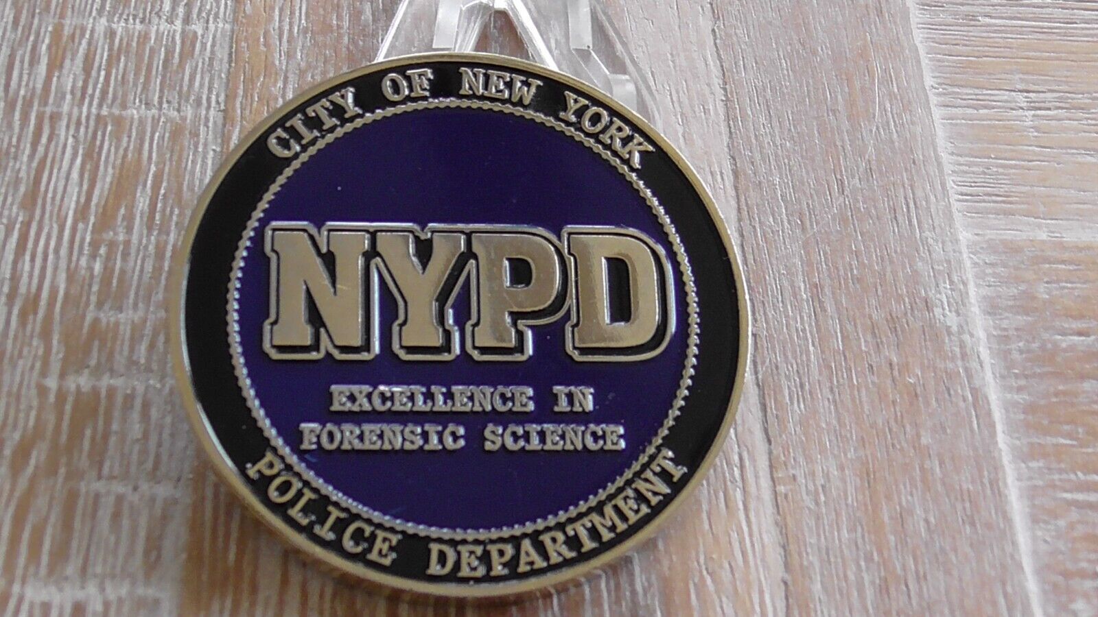 NYPD New York Police Dept Forensic Investigation Division CO Challenge C... - $30.68