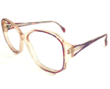 Vintage Pathway Eyeglasses Frames P1306 GARNET Round Clear Purple Pink 5... - $37.14